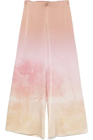 PIERRE-LOUIS MASCIA Hose mit Illustration-Print