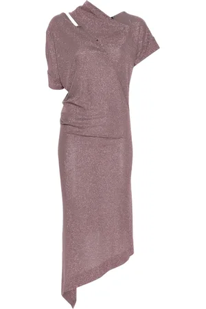 Vivienne Westwood 2019 asymmetrisches Midikleid