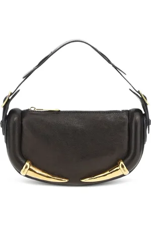 Roberto Cavalli Schultertasche aus Leder
