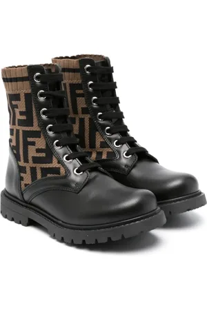 Fendi Stiefeletten mit FF-Print