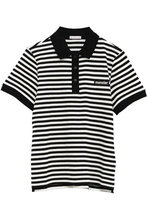 Moncler Gestreiftes Poloshirt