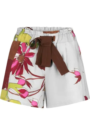 Silvia Tcherassi Shorts mit Blumen-Print