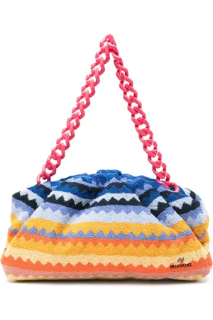 Missoni Schultertasche mit Zickzackmuster