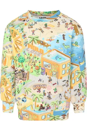 Molo Sweatshirt mit grafischem Print