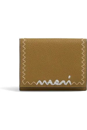 Marni Portemonnaie mit Logo-Stickerei