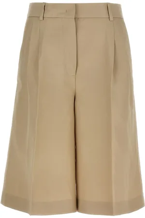 ALBERTO BIANI Shorts mit Leinenanteil