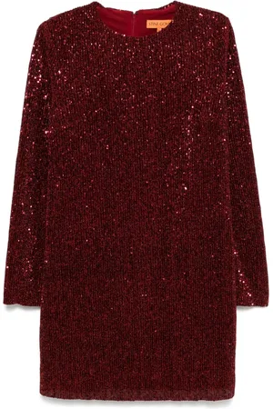 STINE GOYA Kleid mit Pailletten