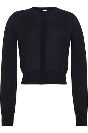 ADAM LIPPES Fein gestrickter Cardigan