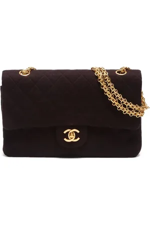 CHANEL 1985-1993 mittelgroße Classic Flap Schultertasche
