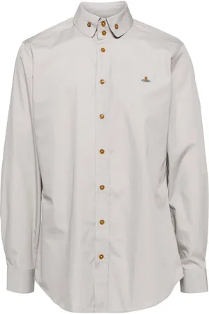 Vivienne Westwood Hemd mit Logo-Stickerei