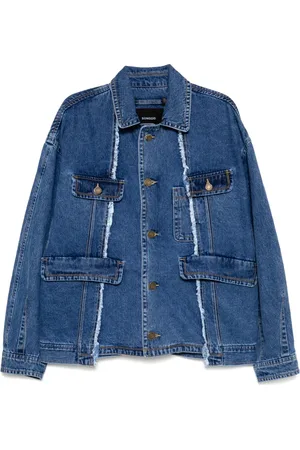 SONGZIO Asymmetrische Jeansjacke