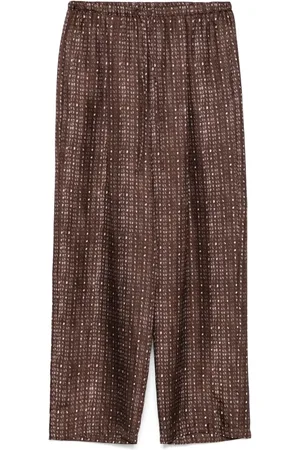 ALYSI Hose mit Korallen-Print
