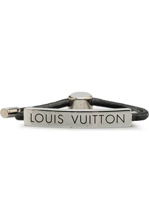 LOUIS VUITTON 2019 LV Space Armband aus Edelstahl und Nylon