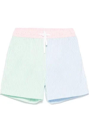 PATACHOU Gestreifte Badeshorts