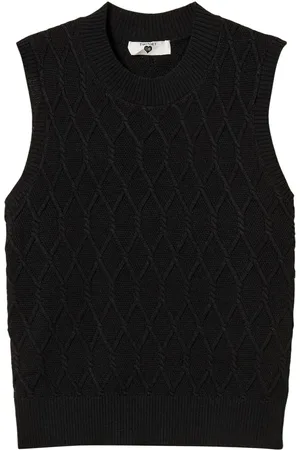 Twin-Set Tanktop mit Rautenmuster
