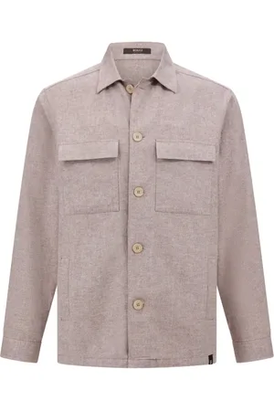 Boggi Milano Melierte Hemdjacke
