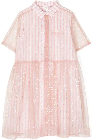 Fendi Hemdkleid mit Pailletten