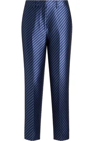 Etro Gerade Hose mit Jacquardmuster