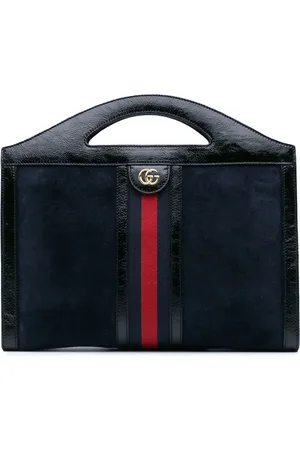Gucci 2016-heute Ophidia Satchel-Tasche aus Wildleder