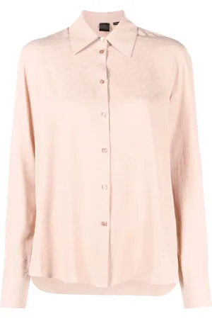 Pinko Hemd mit Jacquard-Logo