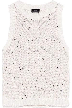 PESERICO SIGN Top mit Pailletten