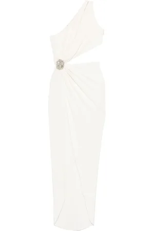 AMEN Drapiertes One-Shoulder-Minikleid