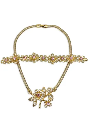 Givenchy Halsketten mit Blumen (2er-Set)