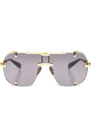 Balmain Sonnenbrille mit Logo-Gravur