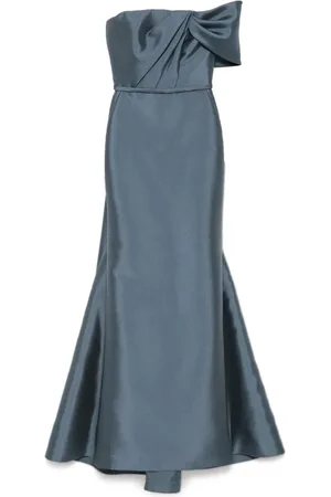 Amsale Asymmetrisches Abendkleid