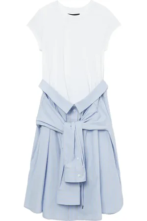JUUN.J Midi-T-Shirtkleid mit Hemdrock