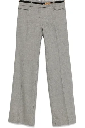 Dolce & Gabbana 2000s Hose mit Hahnentrittmuster