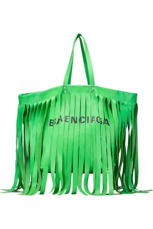 Balenciaga 2010-2024 Laundry Cabas Fringe Tote Bag