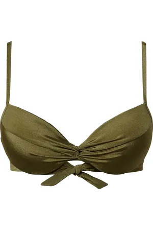 Twin-Set Gerafftes Bikinioberteil