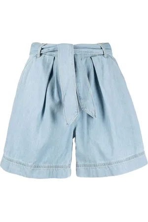 Pinko Jeans-Shorts mit Gürtel