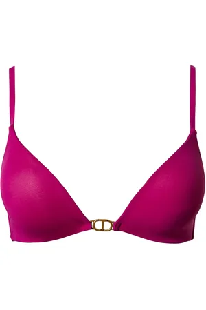 Twin-Set Wattiertes Oval T Bikinioberteil