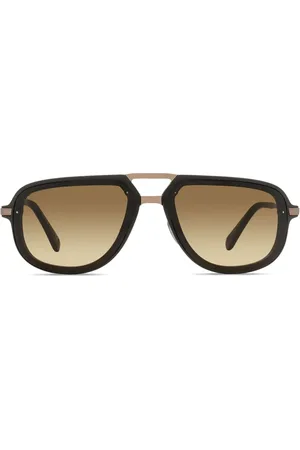 Omega Pilotenbrille mit Logo-Gravur