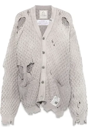 Maison Mihara Yasuhiro Ausgeblichener Cardigan