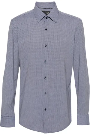 HUGO BOSS Hemd mit geometrischem Print