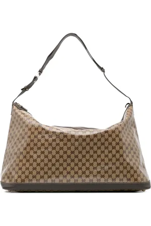 Gucci 2000-2015 XL GG Crystal Reisetasche