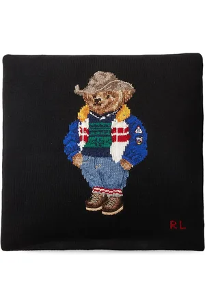 Ralph Lauren Polo Bear Kissen aus Wolle
