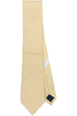 Salvatore Ferragamo Krawatte mit Schloss-Print