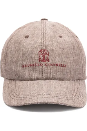 Brunello Cucinelli Baseballkappe mit Logo-Stickerei