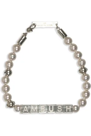 AMBUSH Pearl Letterblock Armband