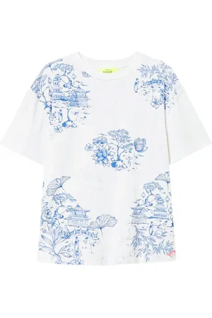 Twin-Set X Myfo T-Shirt mit Illustrations-Print