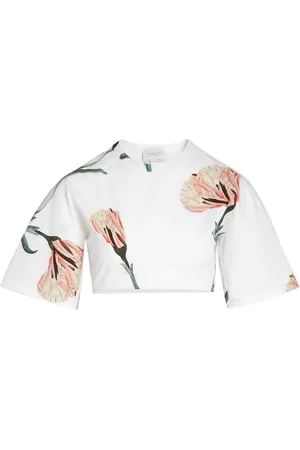 Giambattista Valli Cropped-Tanktop aus Baumwolle