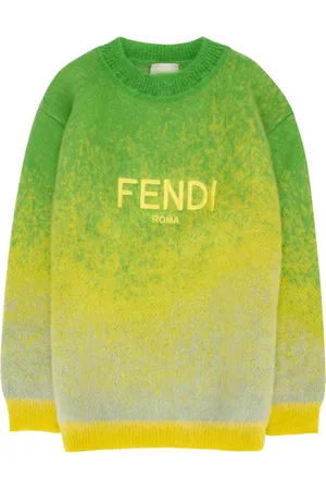 Fendi Sweatshirt mit Logo-Stickerei
