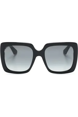 Gucci Sonnenbrille mit eckigem Gestell