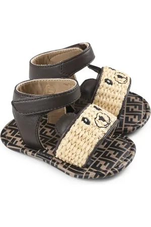 Fendi Sandalen mit Teddy