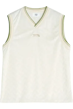 Maison Kitsuné Tanktop aus Flash Fox-Jacquard