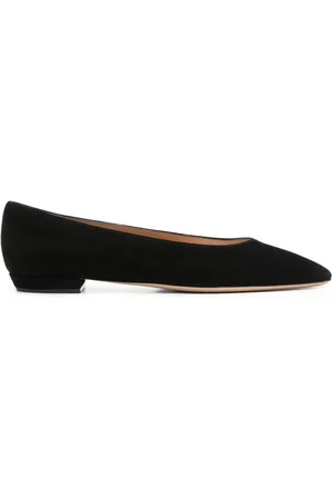 Gianvito Rossi Ballerinas aus Nubukleder